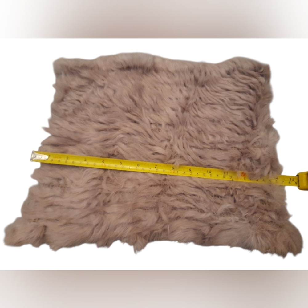 Danier Rabbit Fur Gaiter Scarf - Picture 4 of 10